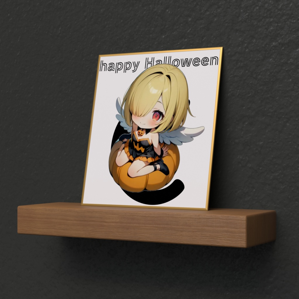 ハロウィンクロノスミニ色紙