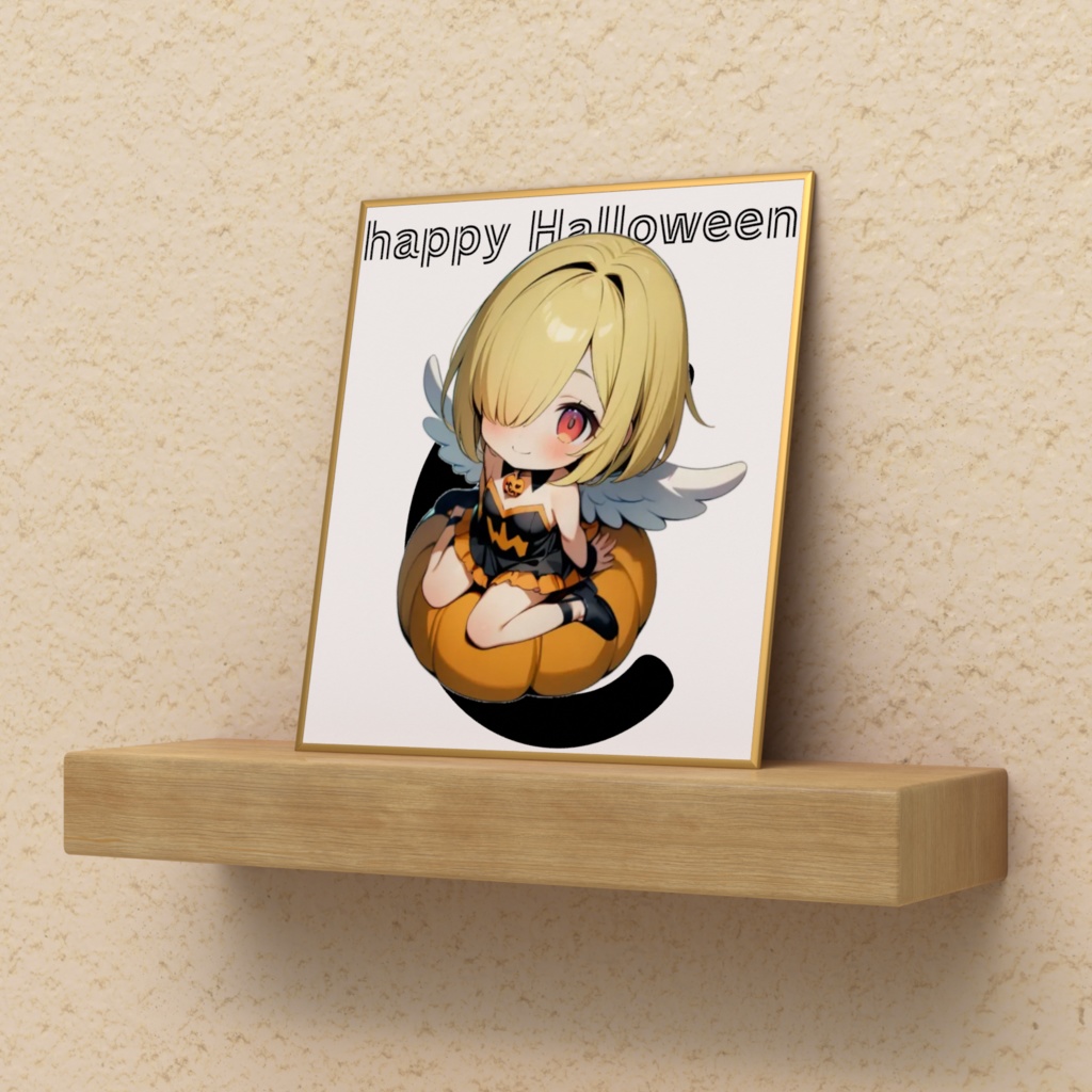ハロウィンクロノスミニ色紙