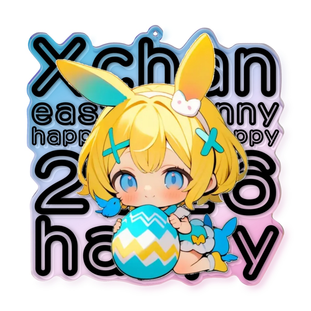 2026イースターバニーアクキー 29Xちゃん