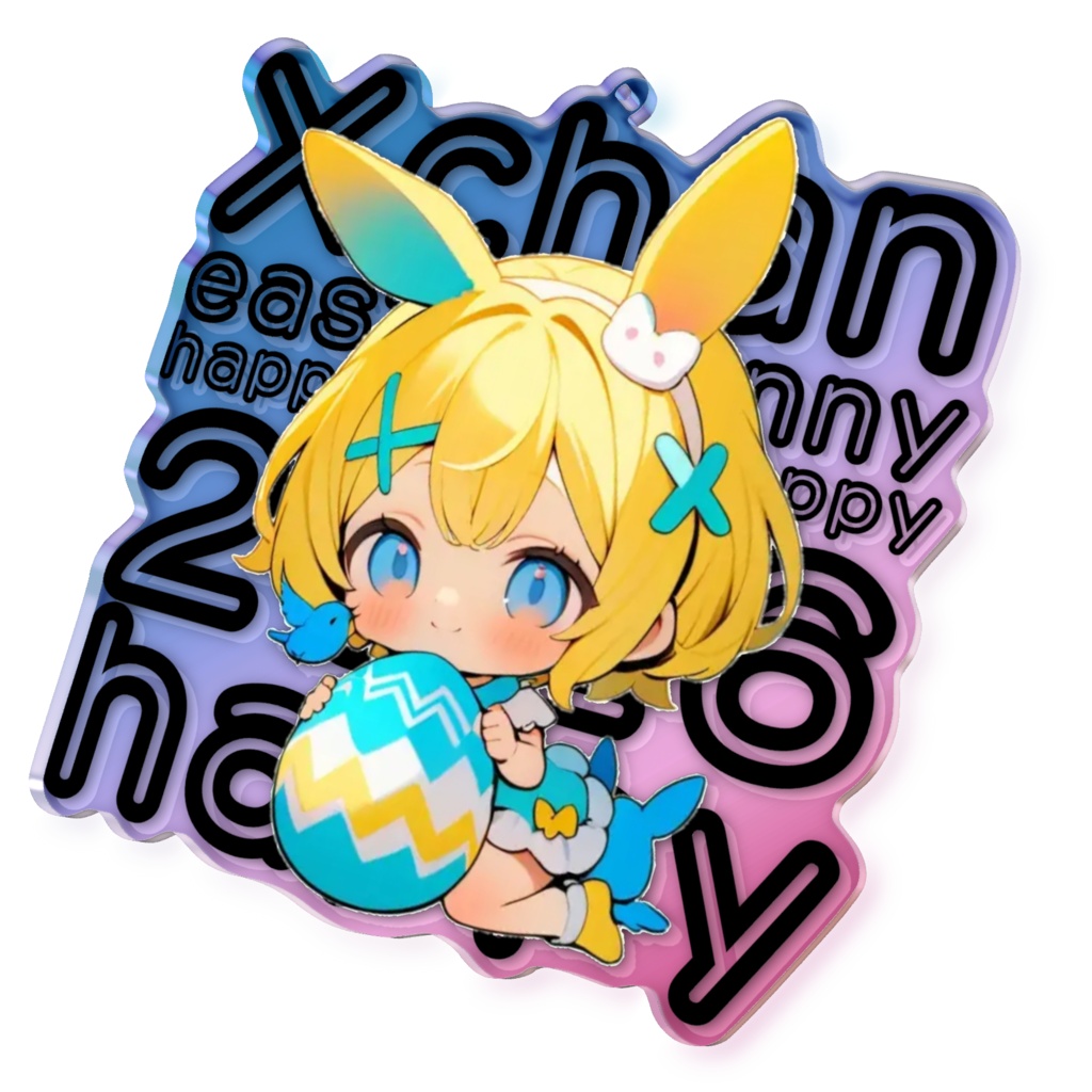 2026イースターバニーアクキー 29Xちゃん