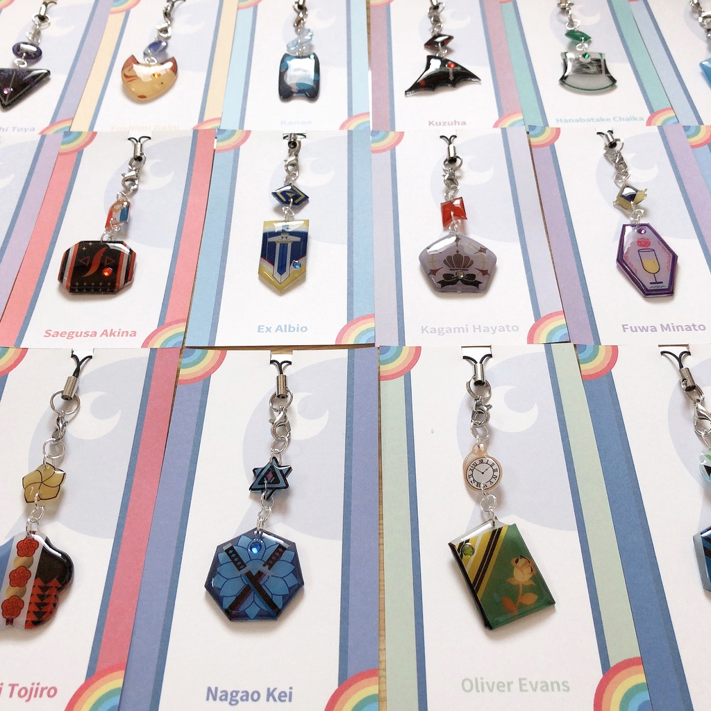 第一弾:にじさんじ男性ライバー ストラップ【非公式】