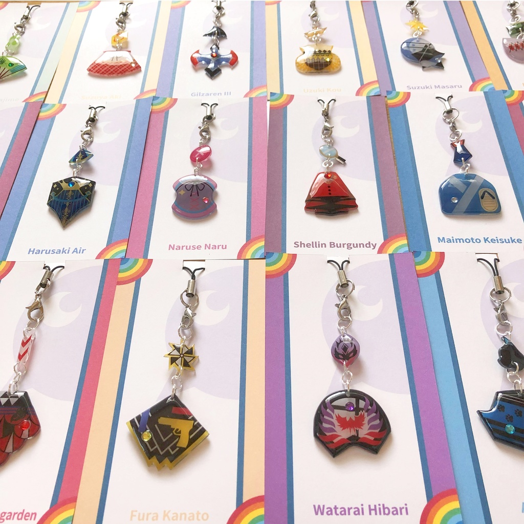 第二弾:にじさんじ男性ライバー ストラップ【非公式】