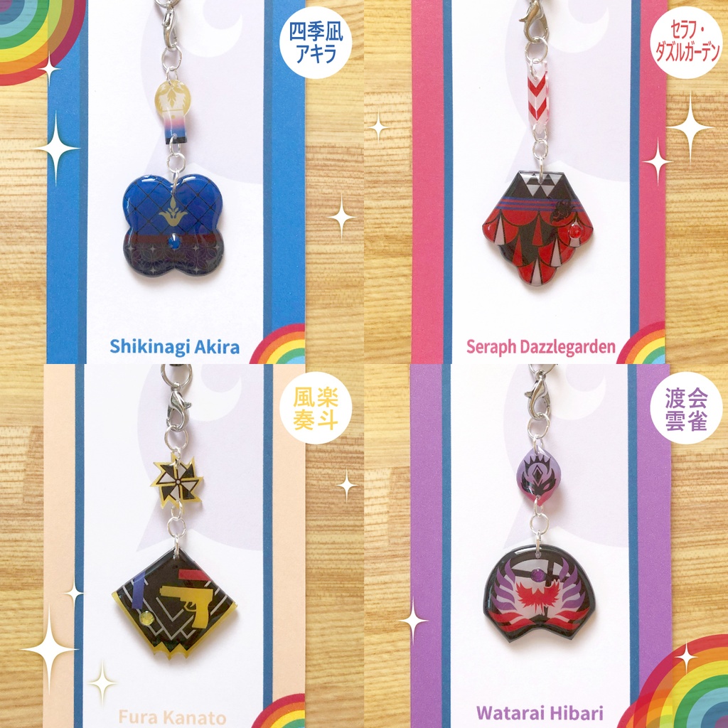 第二弾:にじさんじ男性ライバー ストラップ【非公式】