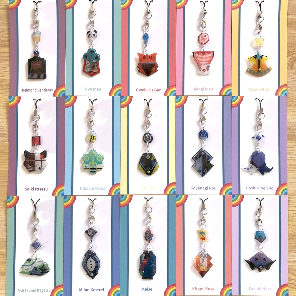 第三弾:にじさんじ男性+aライバー ストラップ【非公式】