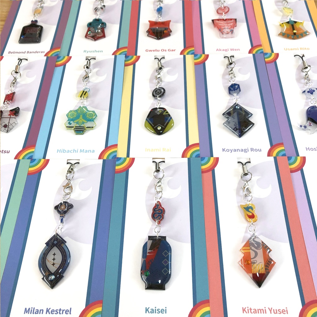 第三弾:にじさんじ男性+aライバー ストラップ【非公式】