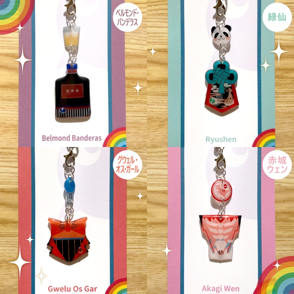 第三弾:にじさんじ男性+aライバー ストラップ【非公式】