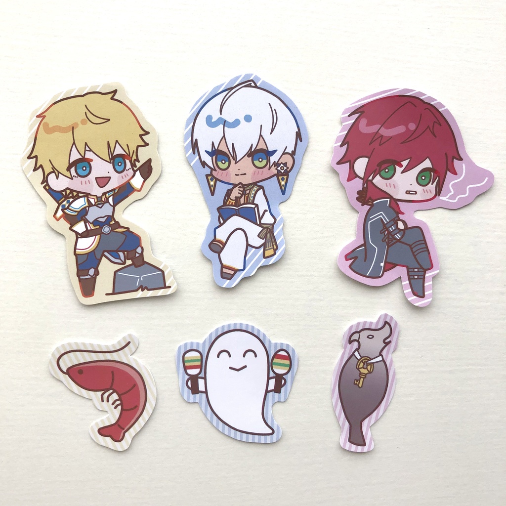 にじさんじいつめん12種シールセット【非公式】