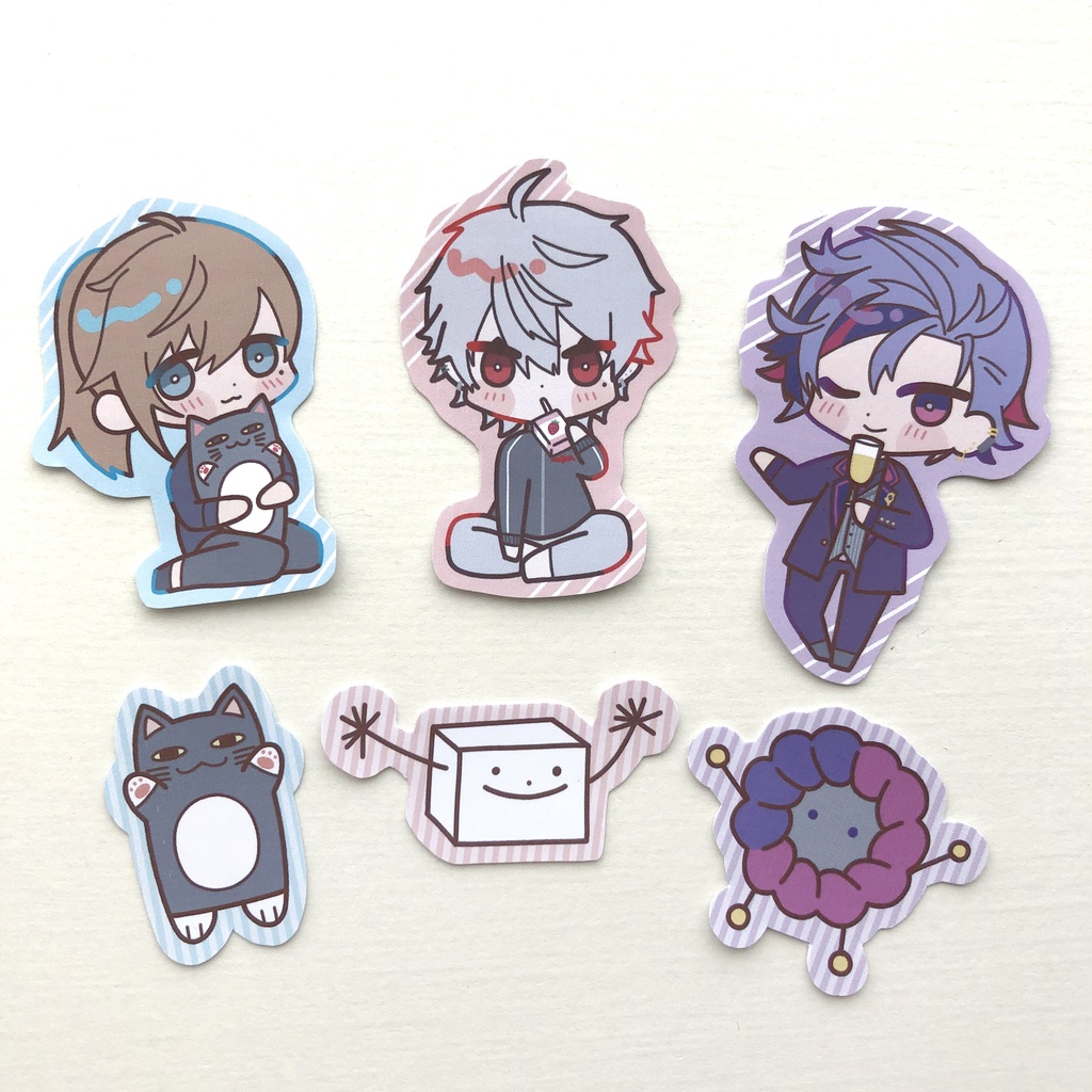 にじさんじいつめん12種シールセット【非公式】