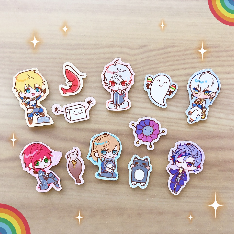 にじさんじいつめん12種シールセット【非公式】