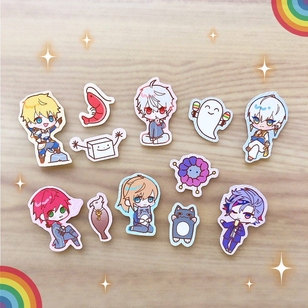 にじさんじシールとストラップセット+おまけ付き【非公式】