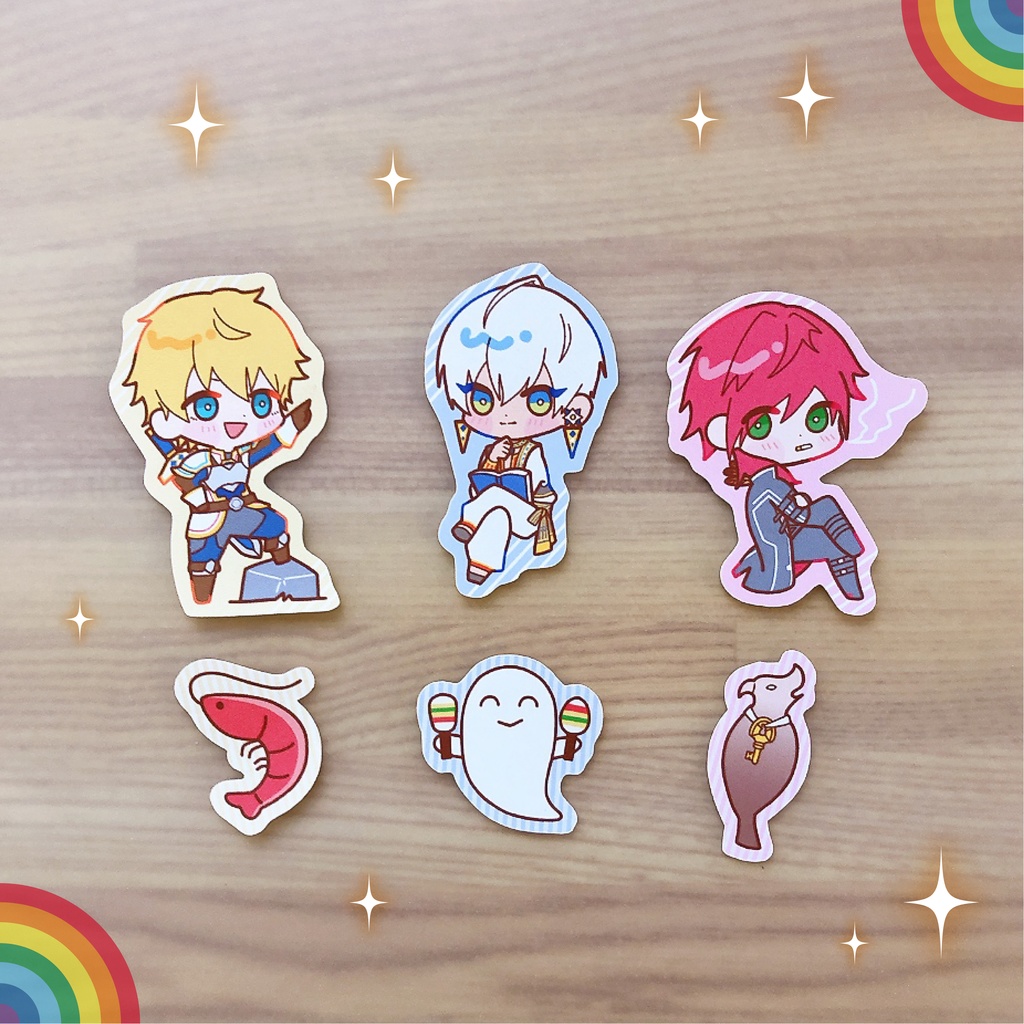 にじさんじシールとストラップセット+おまけ付き【非公式】