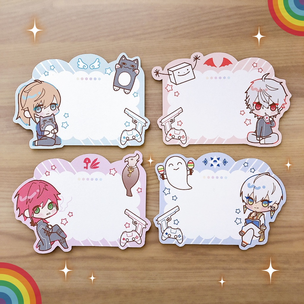 にじさんじシールとストラップセット+おまけ付き【非公式】