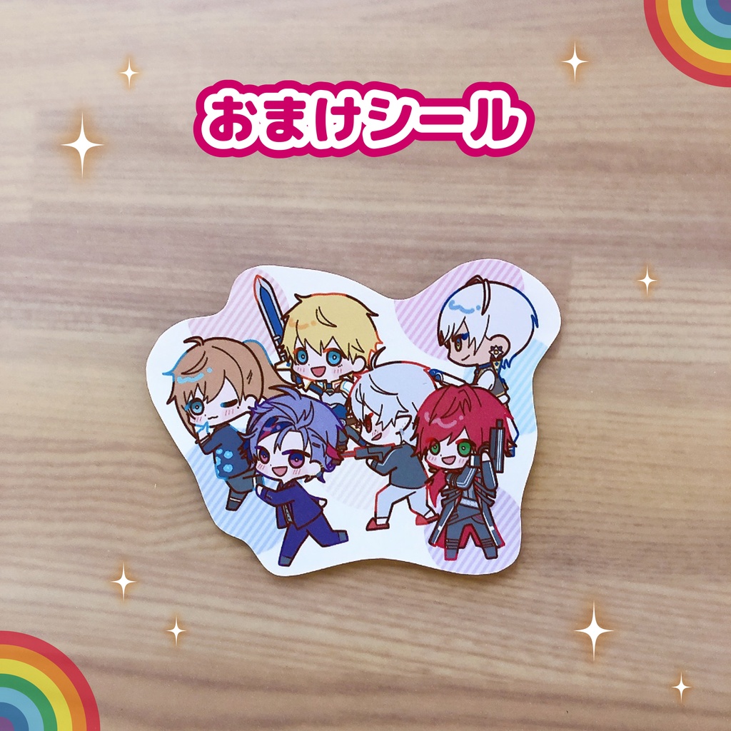 にじさんじシールとストラップセット+おまけ付き【非公式】