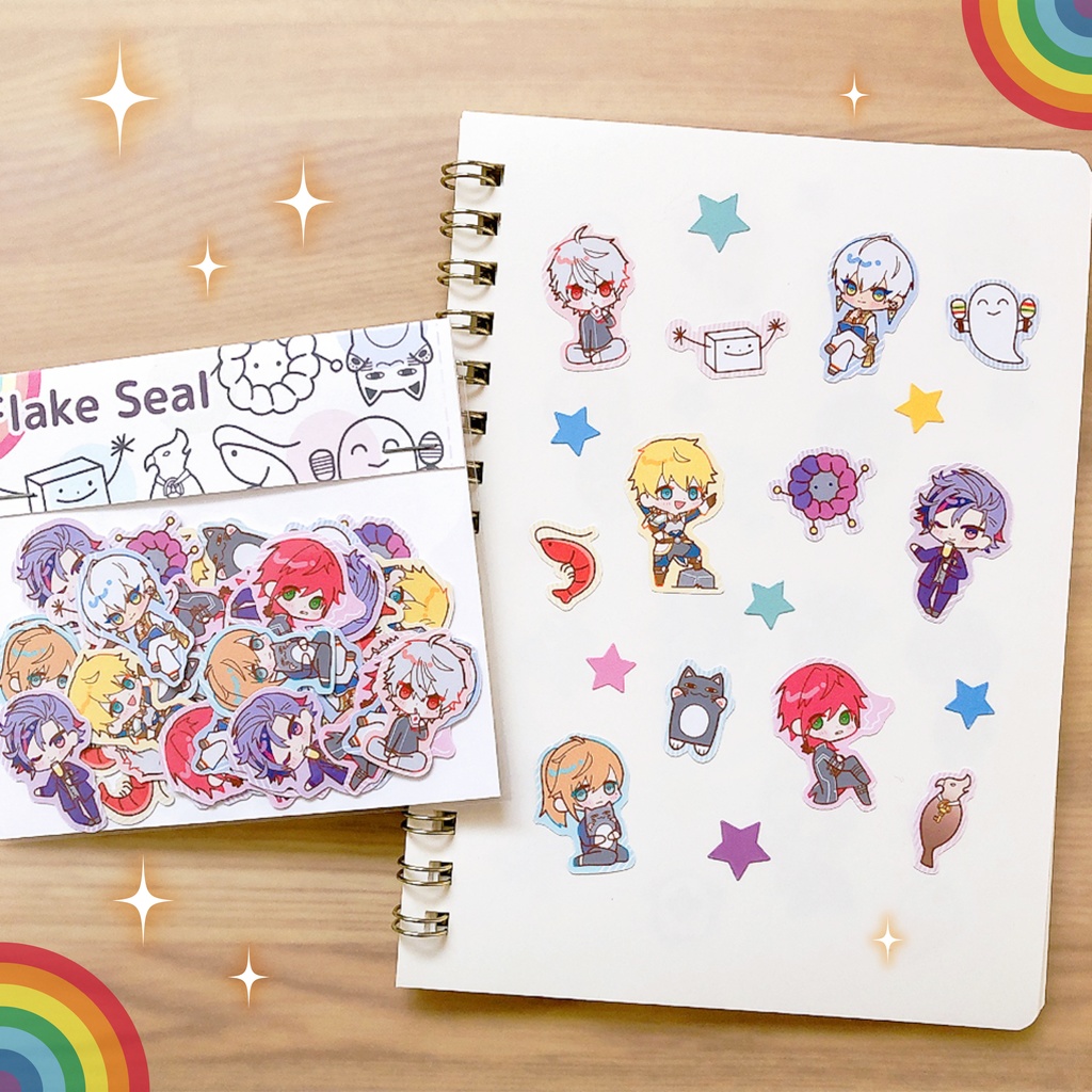 にじさんじシールとストラップセット+おまけ付き【非公式】