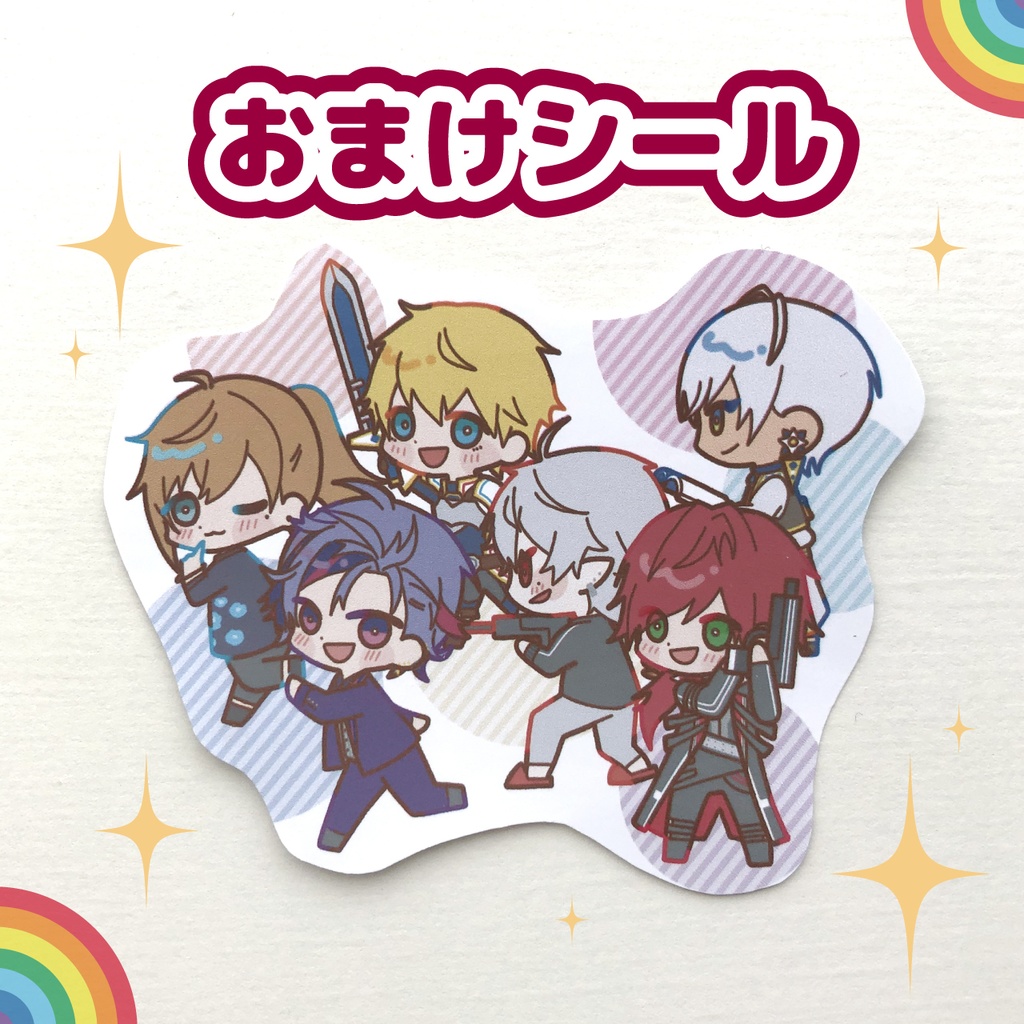 にじさんじシールとストラップセット+おまけ付き【非公式】