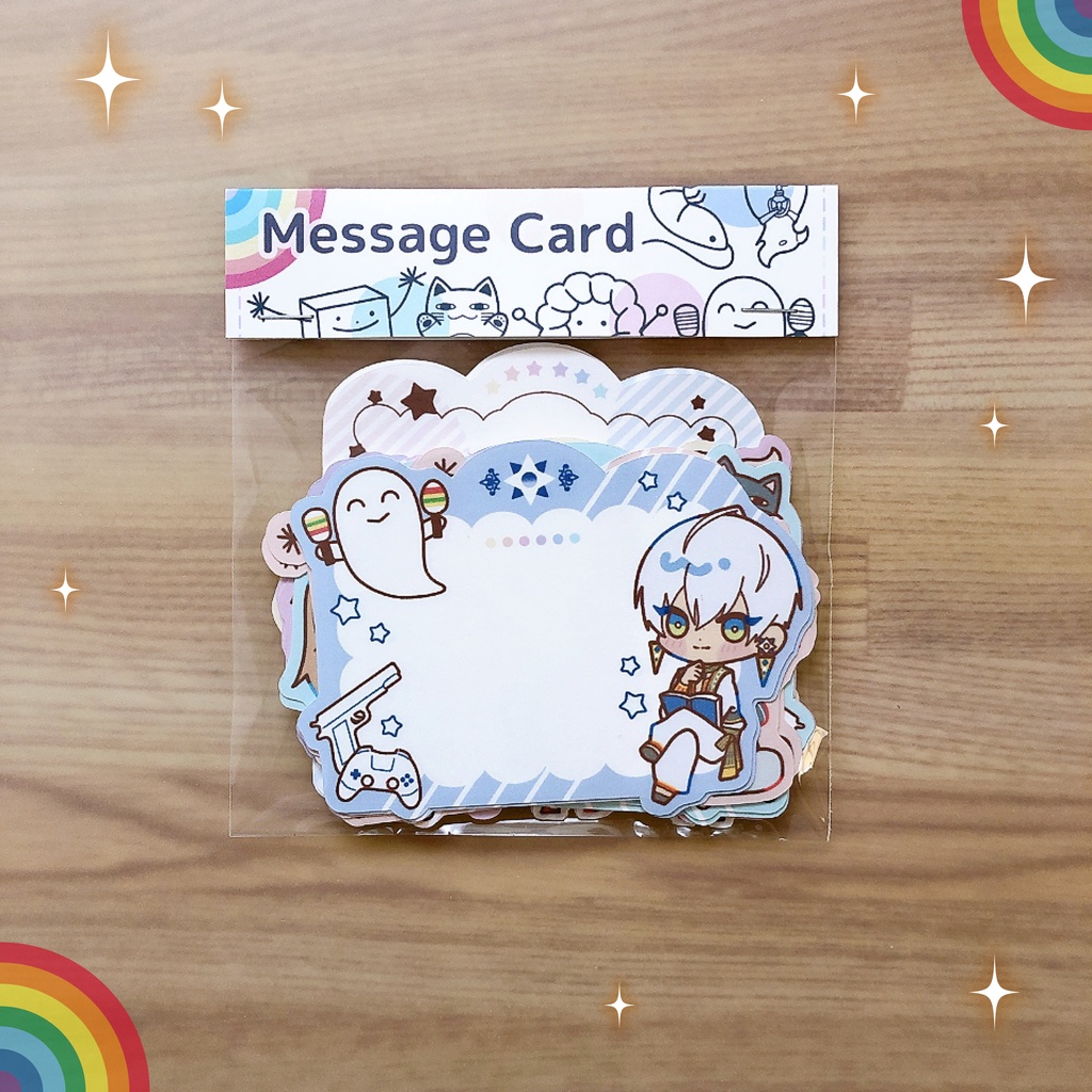 にじさんじいつめん7種メッセージカードセット【非公式】