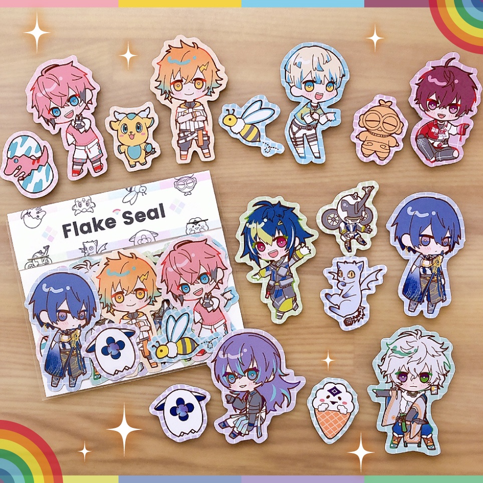 にじさんじMECHATU-A 16種シールセット【非公式】