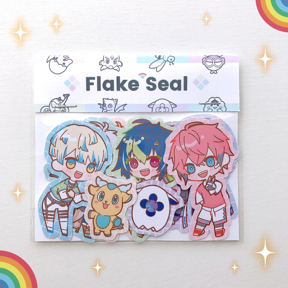 にじさんじMECHATU-A 16種シールセット【非公式】