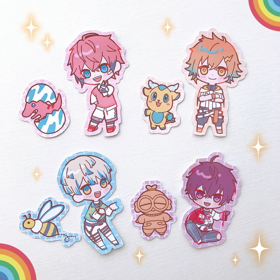 にじさんじMECHATU-A 16種シールセット【非公式】