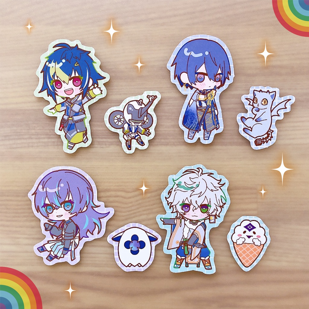 にじさんじMECHATU-A 16種シールセット【非公式】