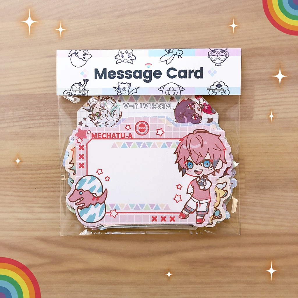 にじさんじMECHATU-A 9種メッセージカードセット【非公式】
