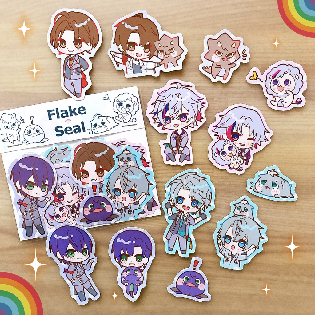 にじさんじ ROF-MAO 12種シールセット【非公式】