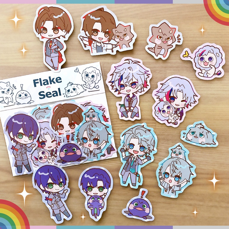 にじさんじ ROF-MAO 12種シールセット【非公式】