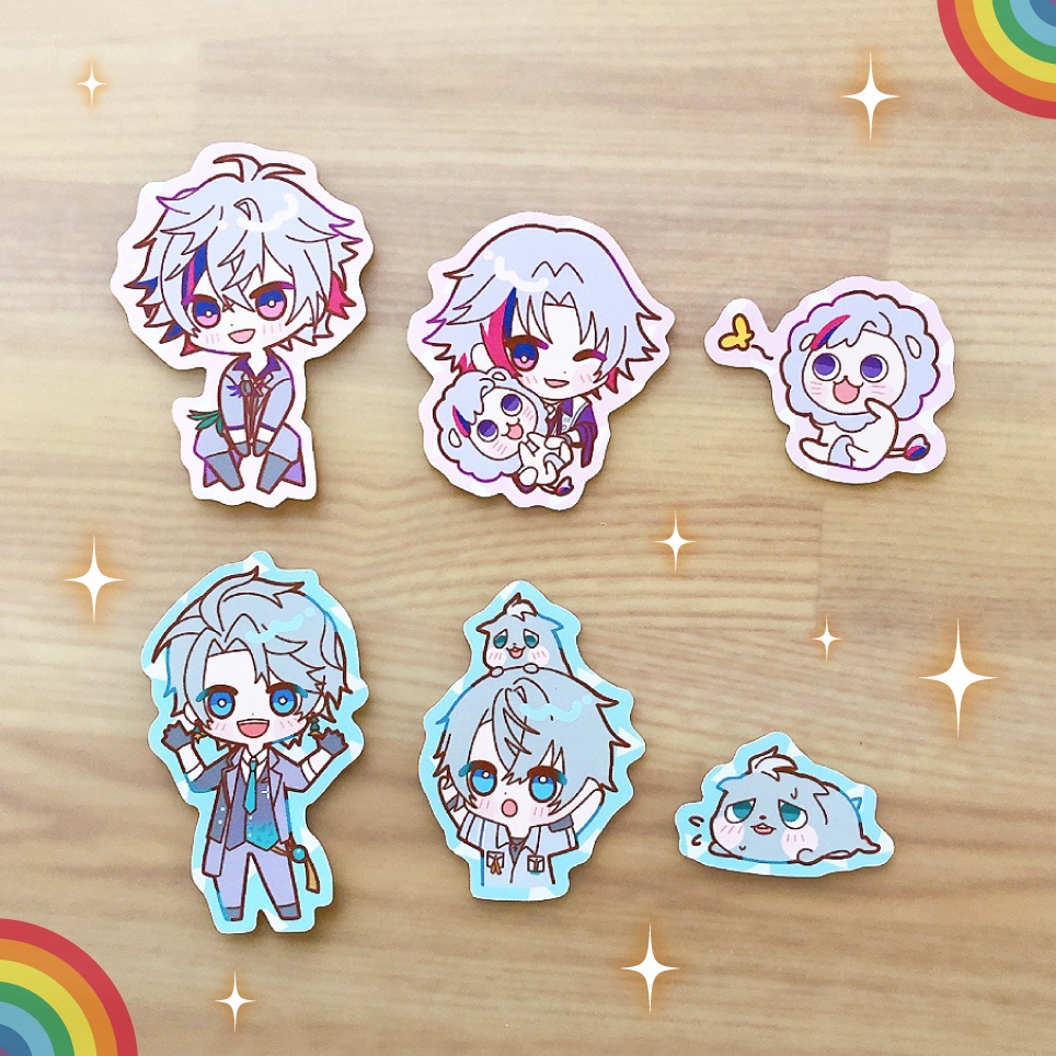 にじさんじ ROF-MAO 12種シールセット【非公式】