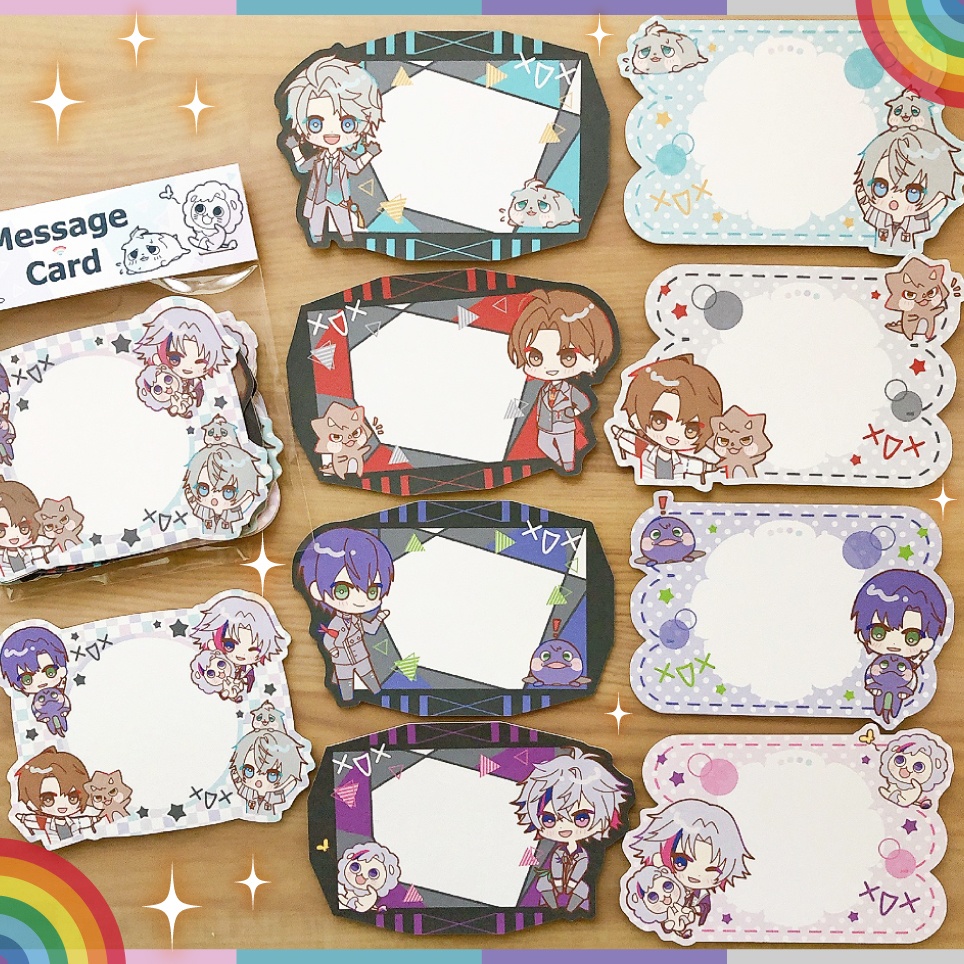 にじさんじROF-MAO 9種メッセージカードセット【非公式】