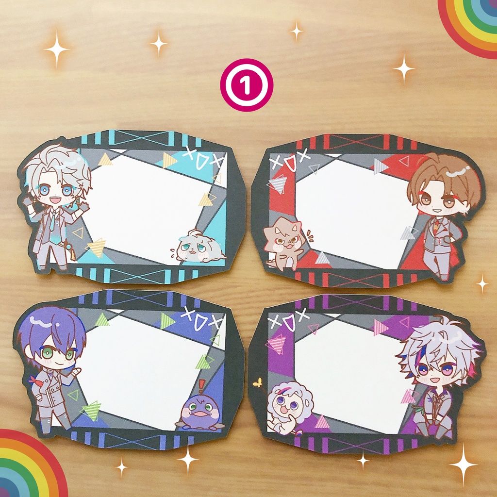 にじさんじROF-MAO 9種メッセージカードセット【非公式】