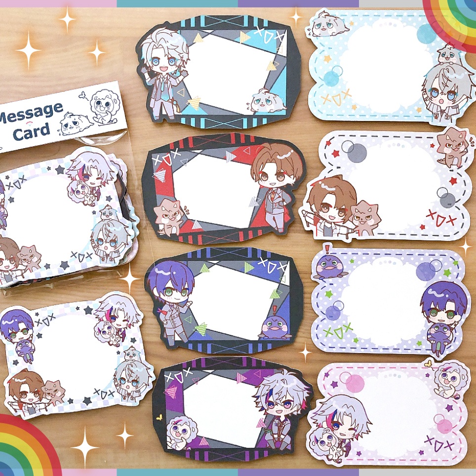 にじさんじROF-MAO 9種メッセージカードセット【非公式】