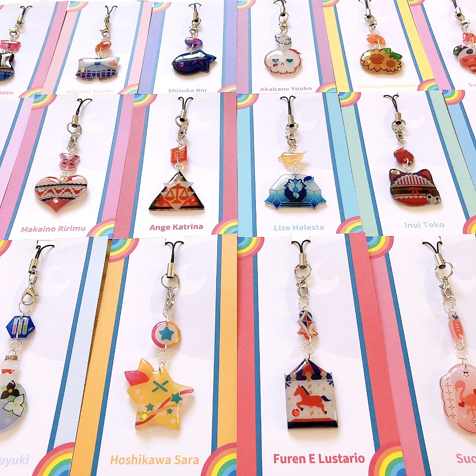 第1弾:にじさんじ女性ライバー ストラップ【非公式】