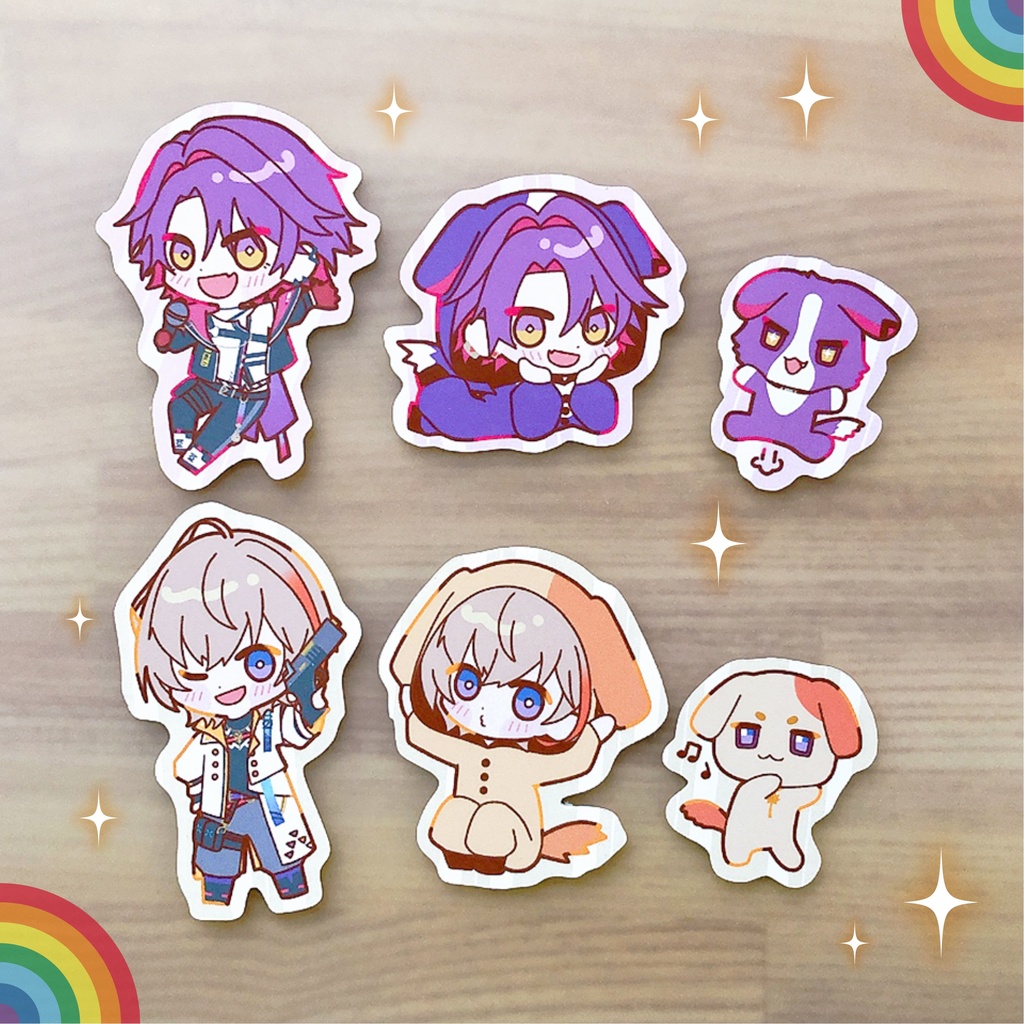 にじさんじ VOLTACTION 12種シールセット【非公式】