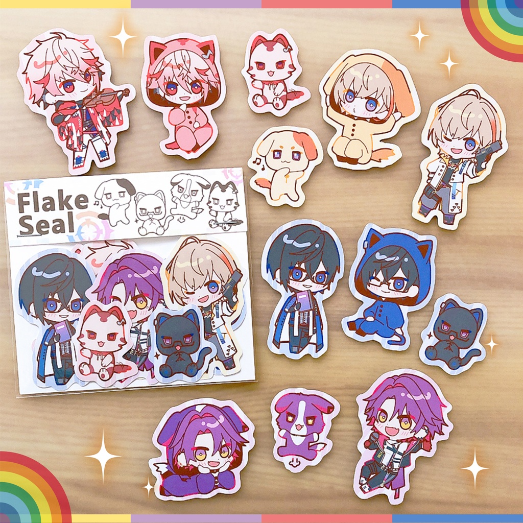にじさんじ VOLTACTION 12種シールセット【非公式】