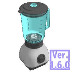 3D ジューサー ミキサー(クリスタ1.6.0~・コミスタ用)家電 スムージー