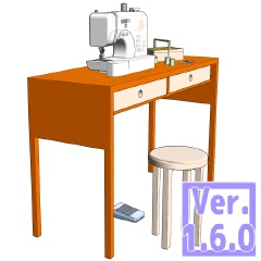 3D ミシンセット(クリスタ1.6.0~・コミスタ用)
