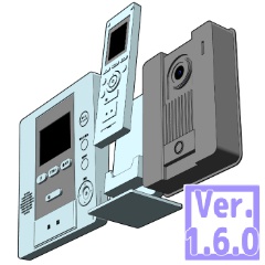 3​D​ ​玄​関​モ​ニ​タ​ー​​ チ​ャ​イ​ム ドアホン​（クリスタ1.6.0~・コミスタ用）