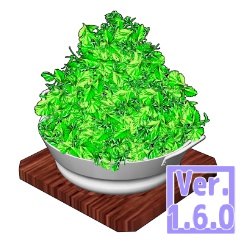 パクチーブラシ二種と3D鉄鍋（クリスタ1.6.0~）香菜 コリアンダー シャンツァイ