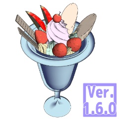 ３​D​ ​パ​フ​ェ(クリスタ1.6.0~・コミスタ用セット)​ ​甘​味​　​ア​イ​ス​　​ス​イ​ー​ツ