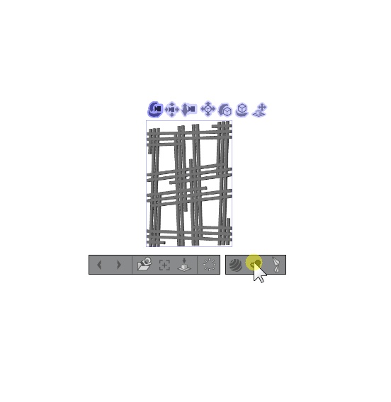 3D 立体シームレス升竹格子 素材集(クリスタ1.6.0~専用)