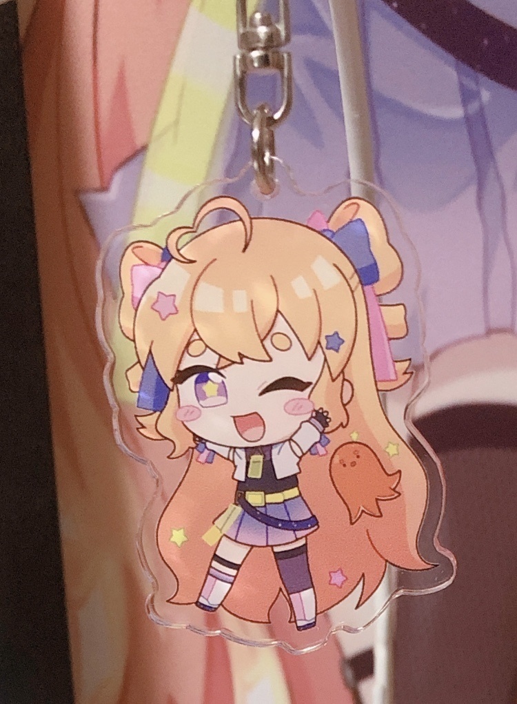 ステラとドンのアクリルキーホルダー