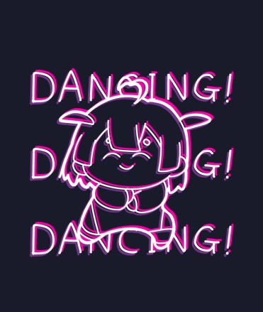 ダンシングステラロングTシャツ