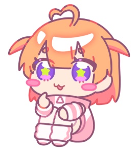 ステラとお出かけパーカー グレー