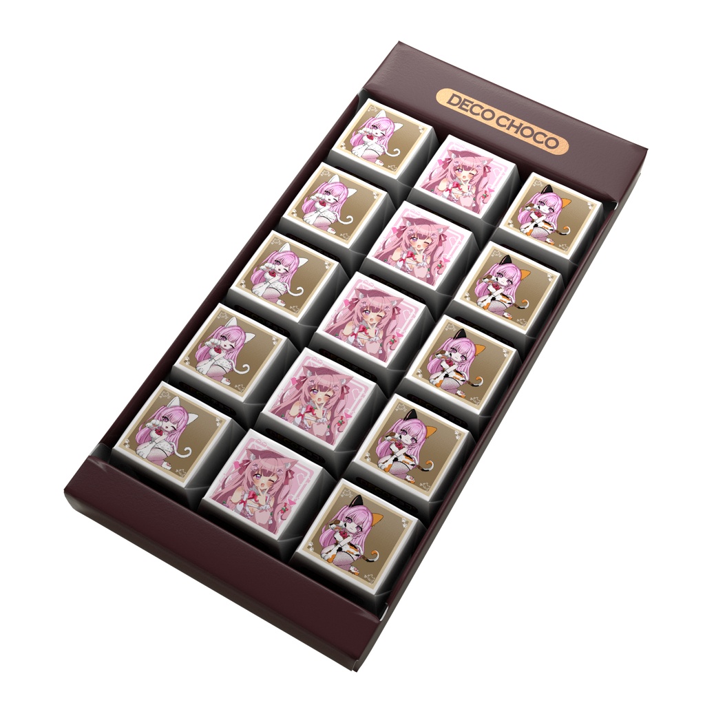 【カリスト・フラウラ】DECO（チロル）チョコ 15個入り【pixivFACTORYから発送】
