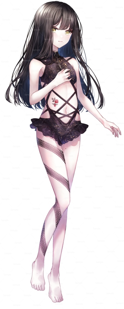 刀を持った眼鏡の女の子