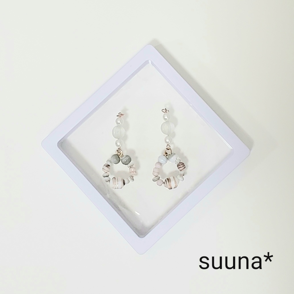 ビーズアクセサリー 輪