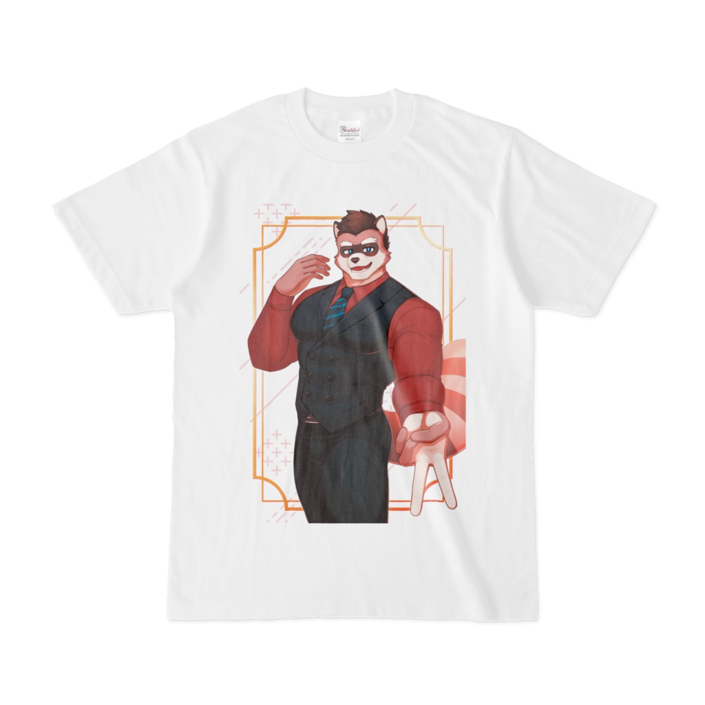 パジャマにどうぞ。Tシャツ（Ver.吾狸を胸に。）