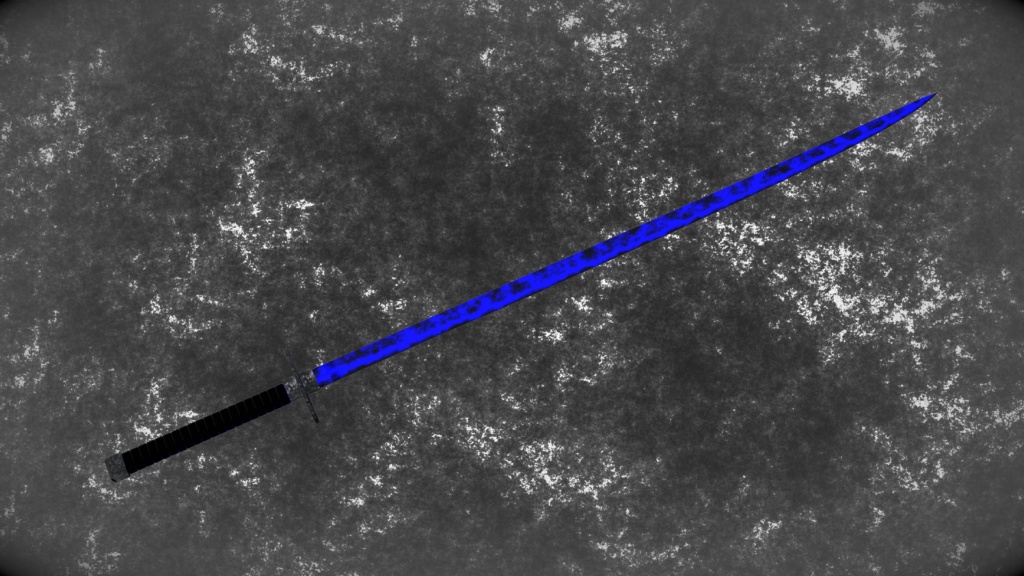 【3Ⅾアイテム】蒼天泪牙 ーSouten Ruigaー