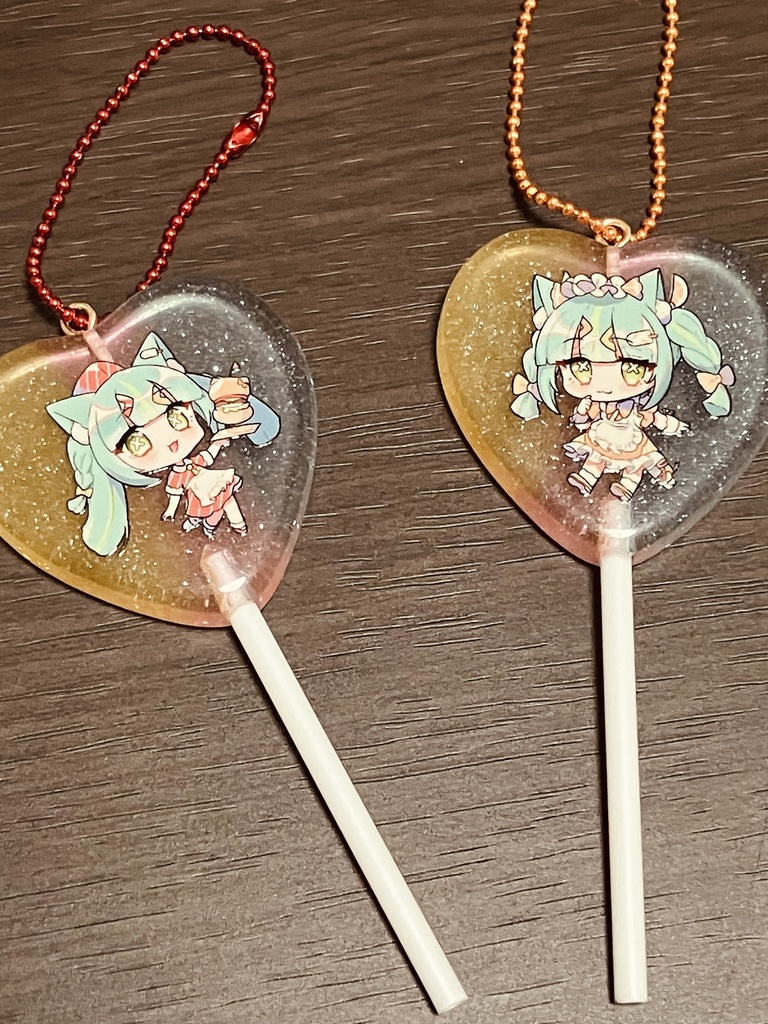 ハート型キャンディアクキー