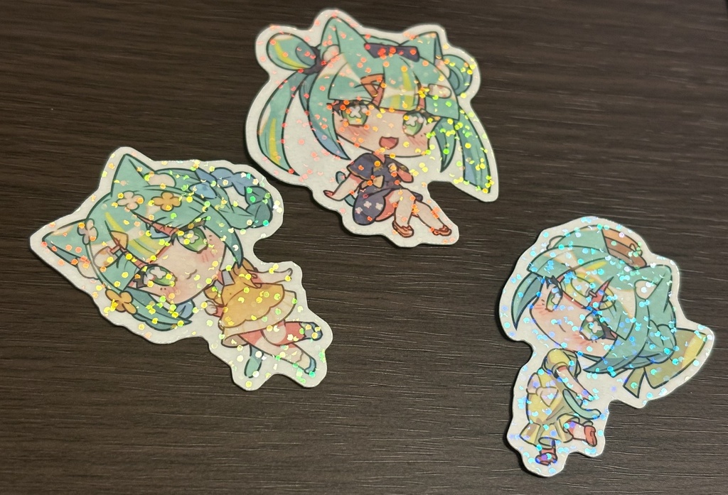 キラキラホログラムシール